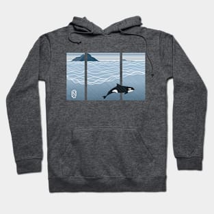 Orca scenery Hoodie